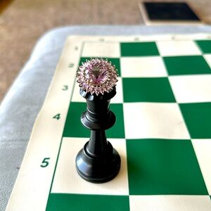 Faceted Amethyst size 8.